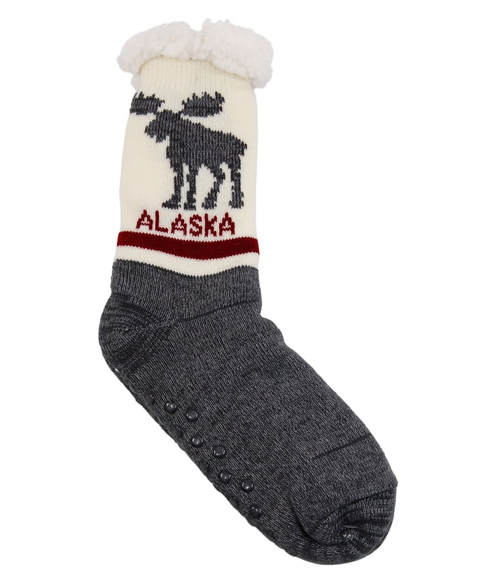Alaska Adult Slipper Socks