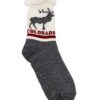 Colorado Adult Slipper Socks