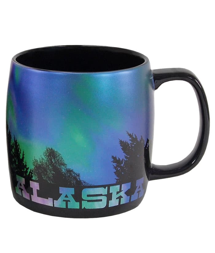 Alaskan Northern Lights Novelty Mug