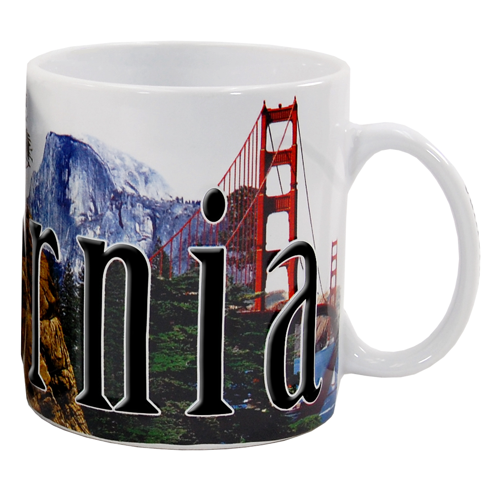 California Color Relief Mug - Image 2