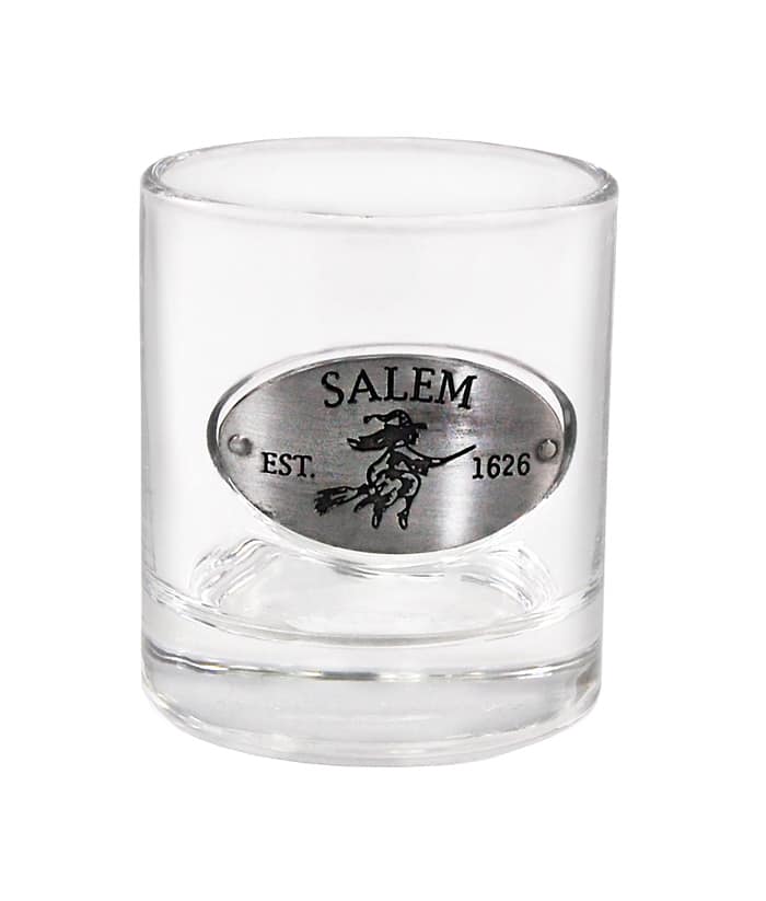 Salem Emblem Whiskey Glass
