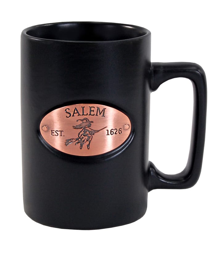 Salem Black Medallion Mug