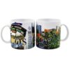 2 Los Angeles Mugs Front & Back