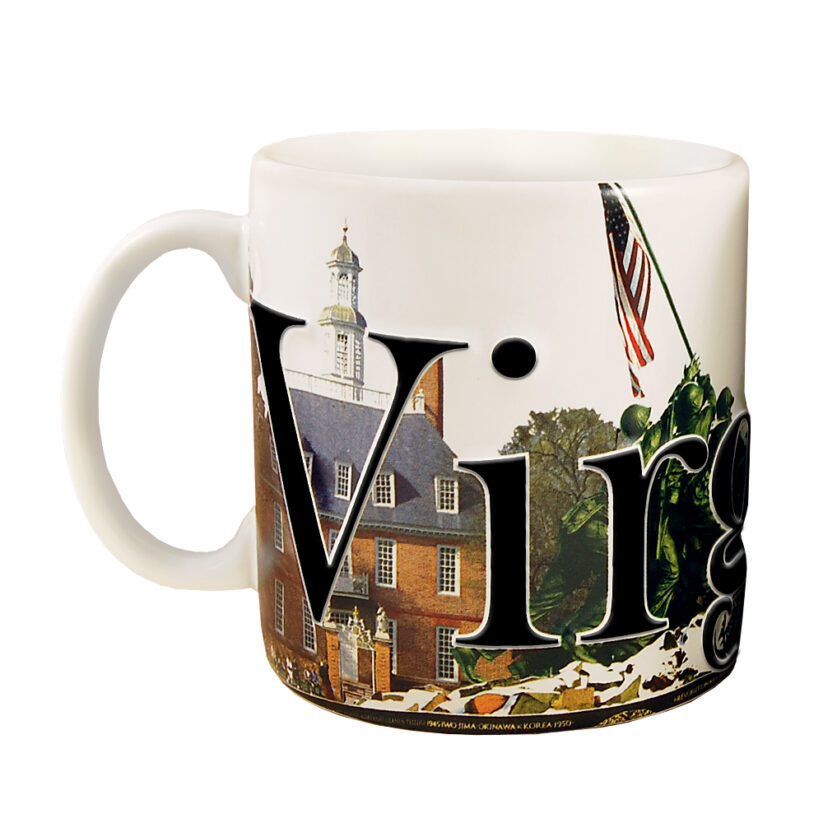 Virginia Color Relief Mug