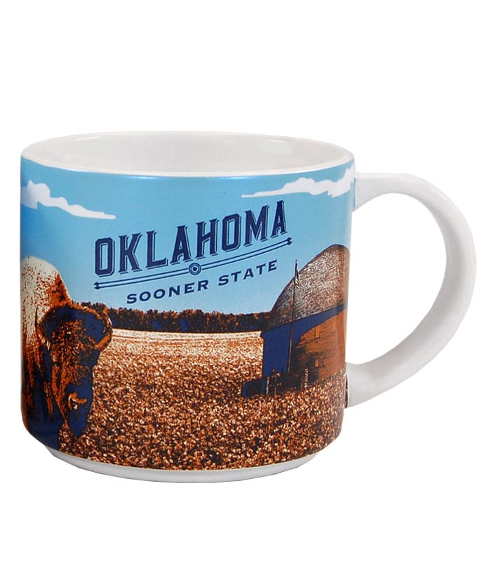 Oklahoma Stack Mug Front Side