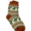 Alaska Adult Moose Pattern Socks