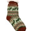 Colorado Adult Elk Pattern Socks