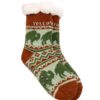 Yellowstone Kids Bison Pattern Socks
