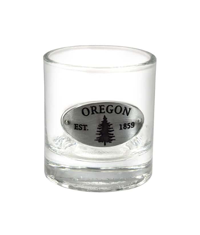 Oregon Whiskey Medallion Shot