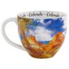 Colorado designs on watercolor mug front