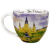 New Orleans designed watercolor mug