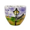 New Orleans watercolor mug middle view