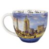 New York watercolor mug