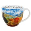 Smoky Mountains watercolor mug right view