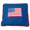 Pillow with USA Flag in Center