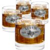 Austin 4 Whiskey Glasses