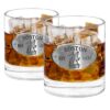 Two Boston Whiskey Glasses