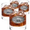 California 4 Whiskey Glasses