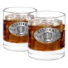 Two Kentucky Whiskey Glasses