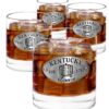 Kentucky 4 Whiskey Glasses