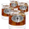 Los Angeles 4 Whiskey Glasses