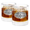 Two New Mexico Whiskey Glasses