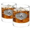 Two New Orleans Whiskey Glasses