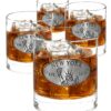New York 4 Whiskey Glasses