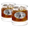 Two Washington DC Whiskey Glasses