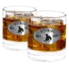Two Wyoming Whiskey Glasses