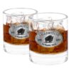 Two Yellowstone Whiskey Glasses