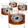 Yellowstone 4 Whiskey Glasses