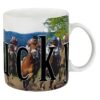 Kentucky Color Relief Mug - Back Side