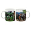 2 Kentucky Color Relief Mug - Side by Side