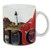 Maine Color Relief Mug - Back