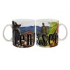 2 Tennessee Color Relief Mugs - Side by Side