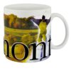 Vermont Color Relief Mug - Back Side