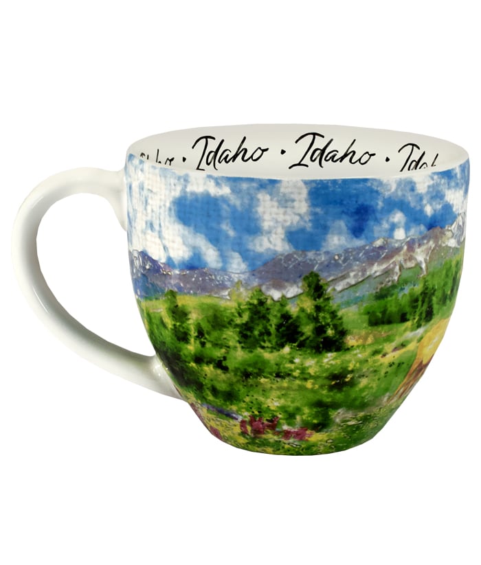 Idaho Watercolor Mug