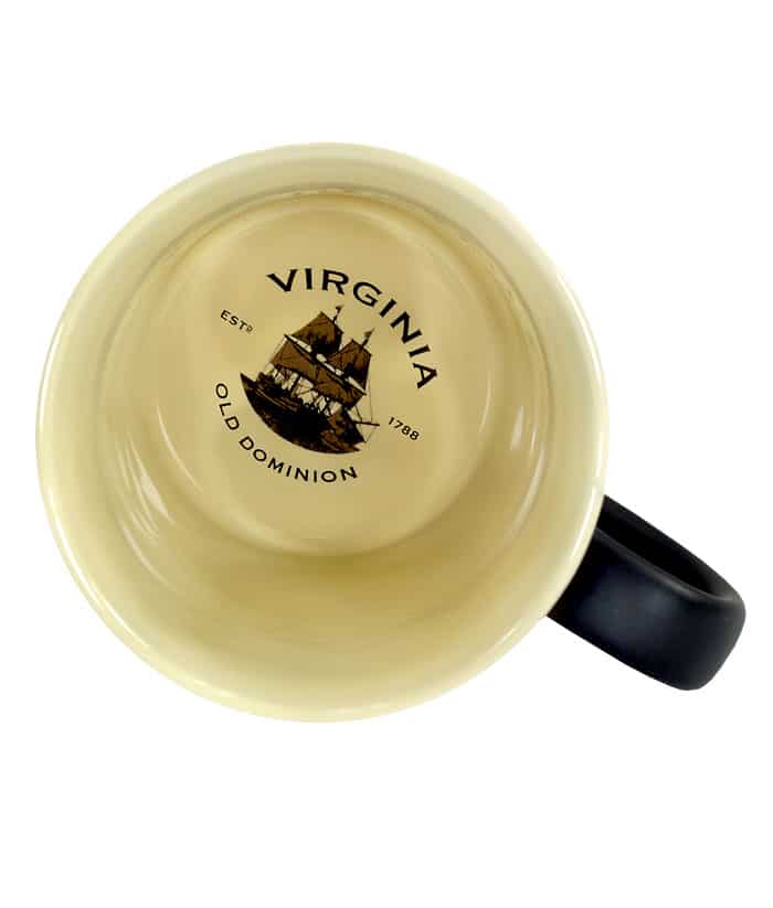 Virginia Emblem Mug Interior