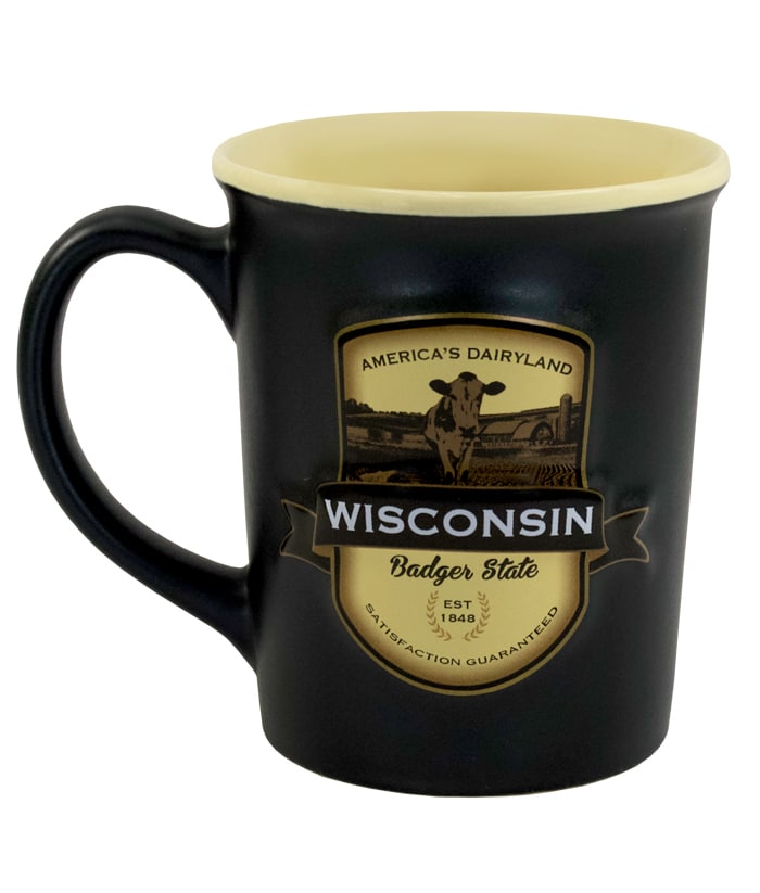 Wisconsin Emblem Mug