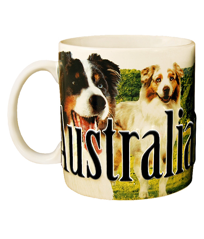 Australian Shepherd Mug Front
