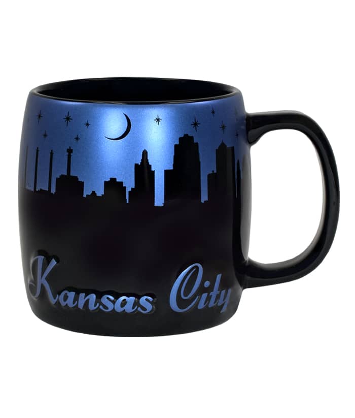 Kansas City Night Sky Mug back view