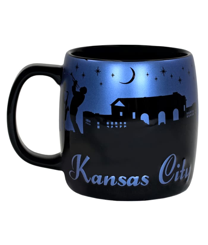 Kansas City Night Sky Mug Front