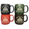 Nashville Etched Matte Mugs - Set of 4
