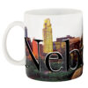 Nebraska Color Relief Mug