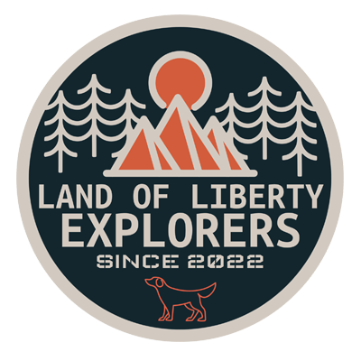 Land of Liberty Explorers logo