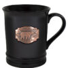 Smoky Mountains 3D Medallion Mug - Black Matte