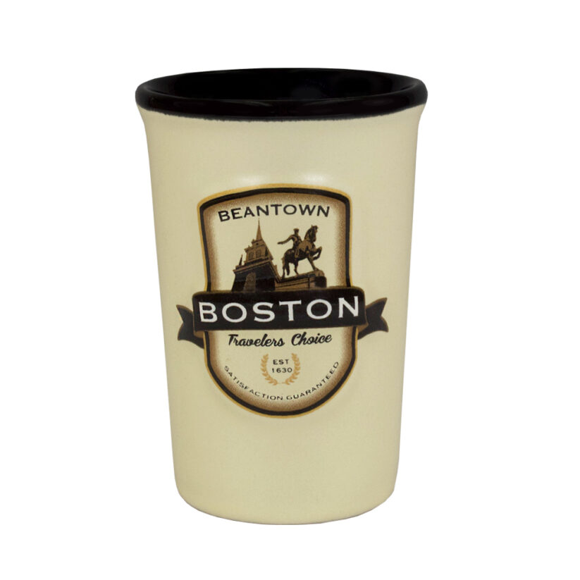 Boston Emblem Beige Shot