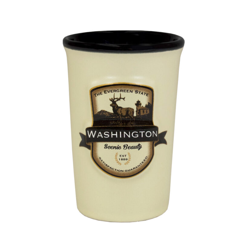 Washington Emblem Beige Shot