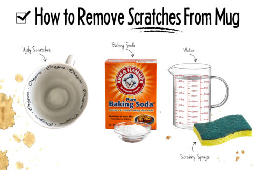 How to Remove Scratches From Mug